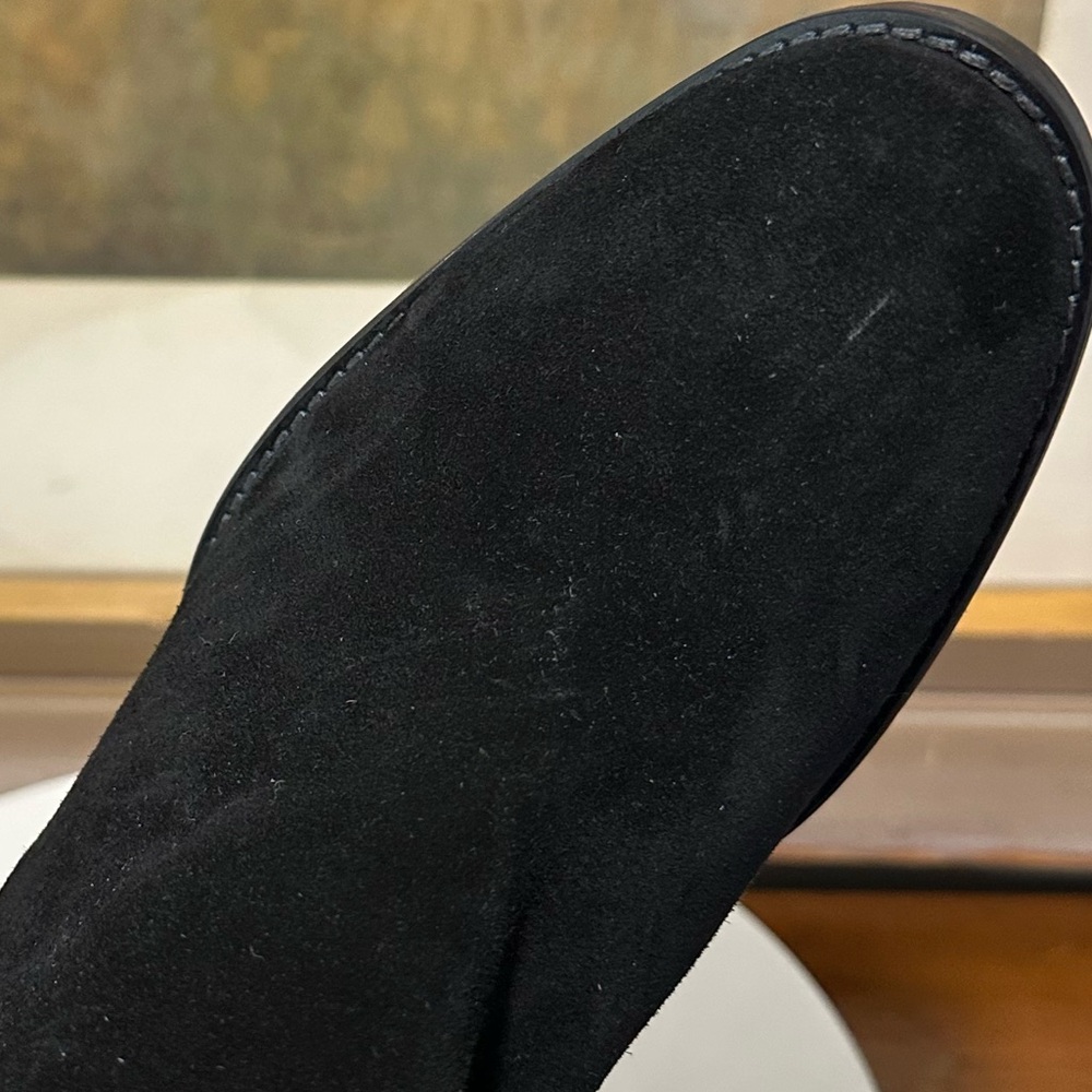 🌹PAUL GREEN🌹Reya Black Suede Bootie Size: 7.5UK - Picture 12 of 14
